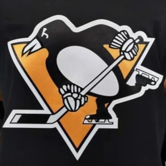 NEW Pittsburgh Penguins Home NHL Hockey Licensed SEWN Fanatics Youth Jersey L/XL - Picture 8 of 9